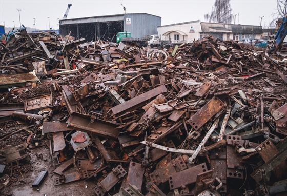 scrap metal wasteyard