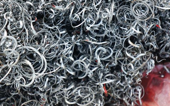 ferrous metal waste