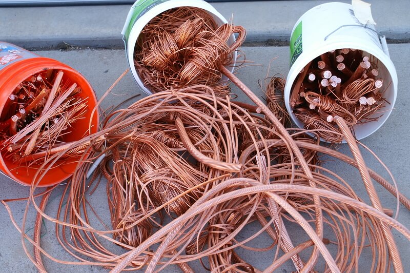 Copper for recycling
