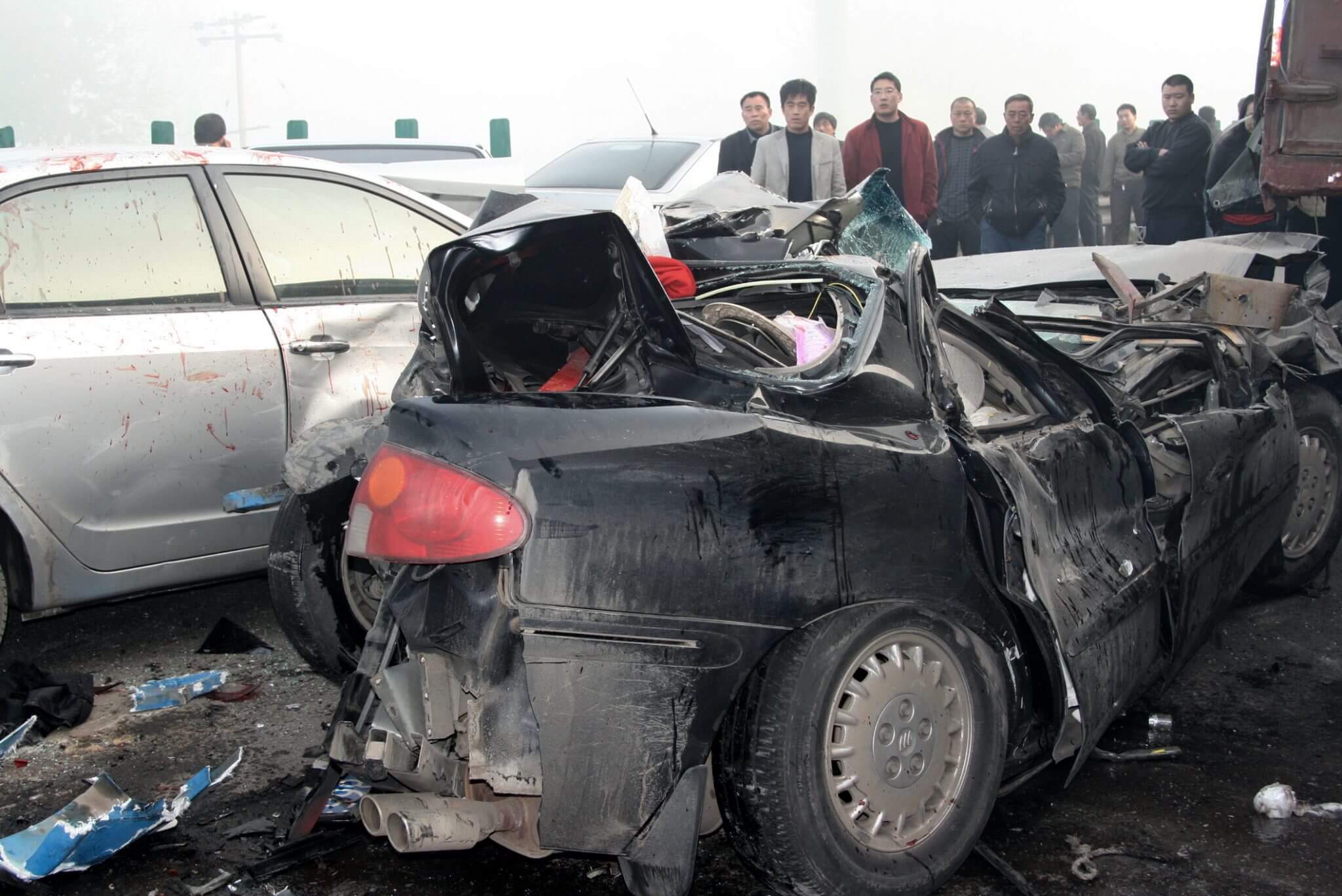 Car Crashing Image - End of Life Vehicles